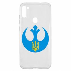 Чехол для Samsung A11/M11 Трезубец - PrintSalon