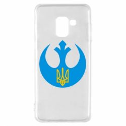 Чехол для Samsung A8 2018 Трезубец - PrintSalon