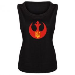 Женская майка Трезубец - PrintSalon