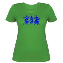 Женская футболка Три богатыря - PrintSalon