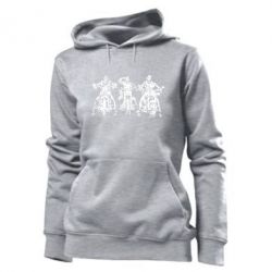 Женское худи Три богатыря - PrintSalon