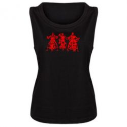 Женская майка Три богатыря - PrintSalon