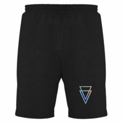 Мужские шорты Triangles Голограмма - PrintSalon