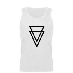 Мужская майка Triangles - PrintSalon