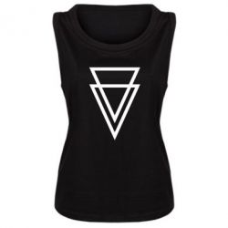 Женская майка Triangles - PrintSalon