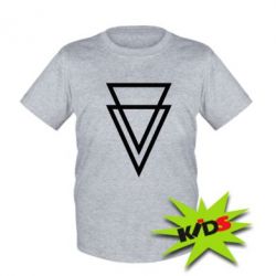 Детская футболка Triangles - PrintSalon