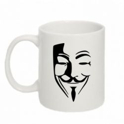 Чашка 320ml Tribal anonymous - PrintSalon