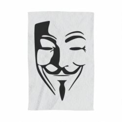 Полотенце с принтом Tribal anonymous - PrintSalon
