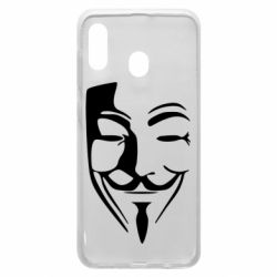 Чехол для Samsung A20 Tribal anonymous - PrintSalon