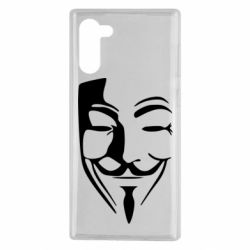 Чехол для Samsung Note 10 Tribal anonymous - PrintSalon