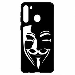 Чехол для Samsung A21 Tribal anonymous - PrintSalon