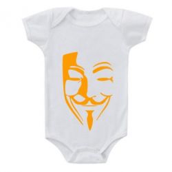 Детский бодик Tribal anonymous - PrintSalon