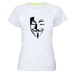 Женская футболка для спорта Tribal anonymous - PrintSalon