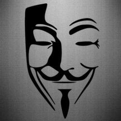 Наклейка Tribal anonymous - PrintSalon