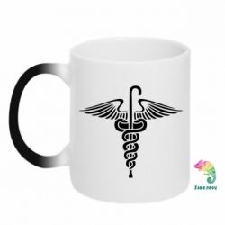 Чашка-хамелеон Символ - PrintSalon
