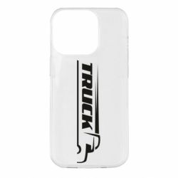 Чехол для iPhone 14 Pro Truck simple art - PrintSalon