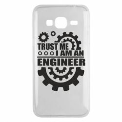 Чехол для Samsung J3 2016 Trust me, i am an engineer-PrintSalon Чехол для Samsung J3 2016 Trust me, i am an engineer