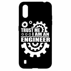 Чехол для Samsung A01/M01 Trust me, i am an engineer - PrintSalon