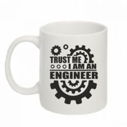 Чашка 320ml Trust me, i am an engineer-PrintSalon Чашка 320ml Trust me, i am an engineer