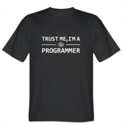 Мужская футболка Stedman Trust me, i'm a programmer - PrintSalon