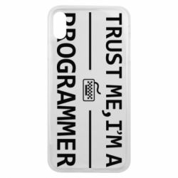 Чехол для iPhone Xs Max Trust me, i'm a programmer - PrintSalon