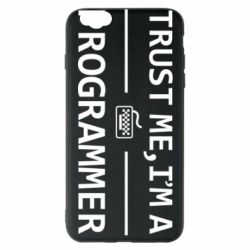 Чехол для iPhone 6 Plus/6S Plus Trust me, i'm a programmer - PrintSalon
