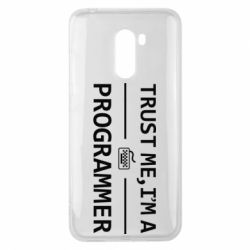 Чехол для Xiaomi Pocophone F1 Trust me, i'm a programmer