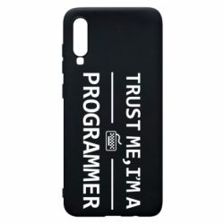 Чехол для Samsung A70 Trust me, i'm a programmer - PrintSalon