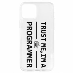 Чехол для iPhone 12 Trust me, i'm a programmer - PrintSalon