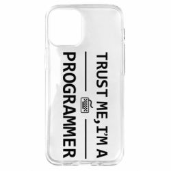 Чехол для iPhone 12 mini Trust me, i'm a programmer - PrintSalon
