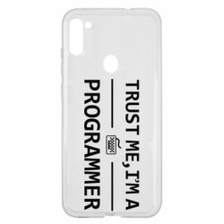 Чехол для Samsung A11/M11 Trust me, i'm a programmer - PrintSalon