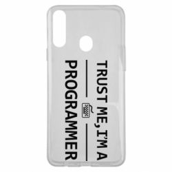 Чехол для Samsung A20s Trust me, i'm a programmer - PrintSalon