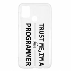 Чехол для Samsung M31 Trust me, i'm a programmer - PrintSalon