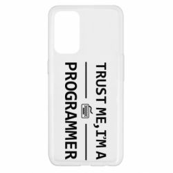 Чехол для Oppo Reno 5 4G Trust me, i'm a programmer - PrintSalon