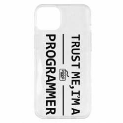 Чехол для iPhone 14 Plus Trust me, i'm a programmer - PrintSalon