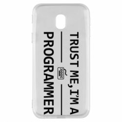 Чехол для Samsung J3 2017 Trust me, i'm a programmer - PrintSalon