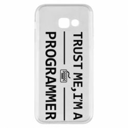 Чехол для Samsung A5 2017 Trust me, i'm a programmer - PrintSalon