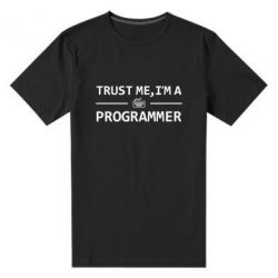 Мужская футболка премиум Trust me, i'm a programmer - PrintSalon