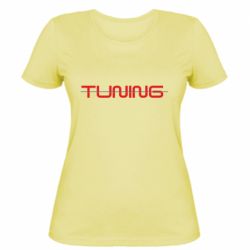 Женская футболка TUNING - PrintSalon