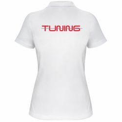 Женское поло TUNING - PrintSalon