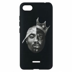 Чохол для Xiaomi Redmi 6A Tupac & Notorious BIG - PrintSalon