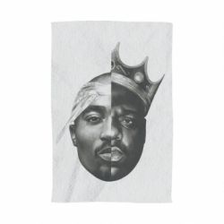 Рушник з принтом Tupac & Notorious BIG - PrintSalon