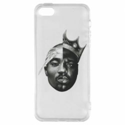 Чохол для iphone 5/5S/SE Tupac & Notorious BIG - PrintSalon