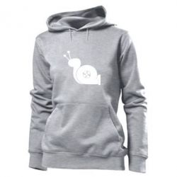 Женское худи Турбо-улитка - PrintSalon