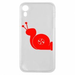 Чехол для iPhone XR Турбо-улитка - PrintSalon