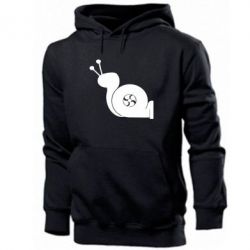 Мужское худи Турбо-улитка - PrintSalon