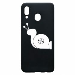 Чехол для Samsung A20 Турбо-улитка - PrintSalon