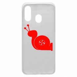 Чехол для Samsung A40 Турбо-улитка - PrintSalon