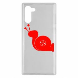 Чехол для Samsung Note 10 Турбо-улитка - PrintSalon