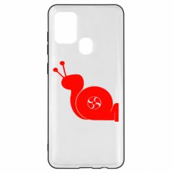 Чехол для Samsung A21s Турбо-улитка - PrintSalon